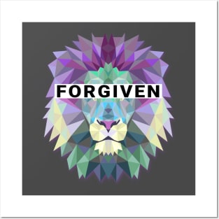 Forgiven: Awesome Faith based shirt Posters and Art